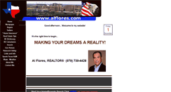 Desktop Screenshot of alflores.com